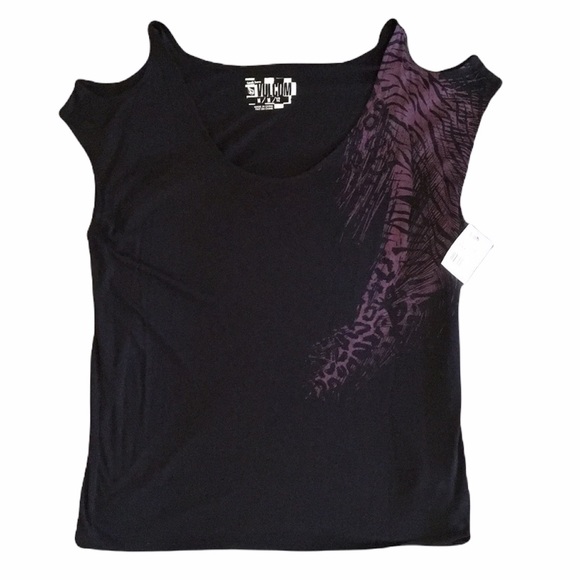 Volcom- Cold Shoulder Top (NWT) Size: Medium - Picture 1 of 8